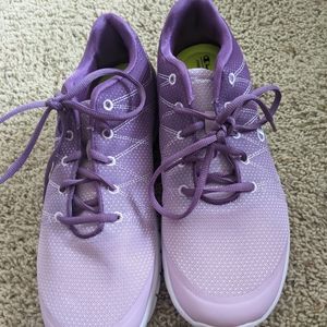Purple size 12 women's champion shoes